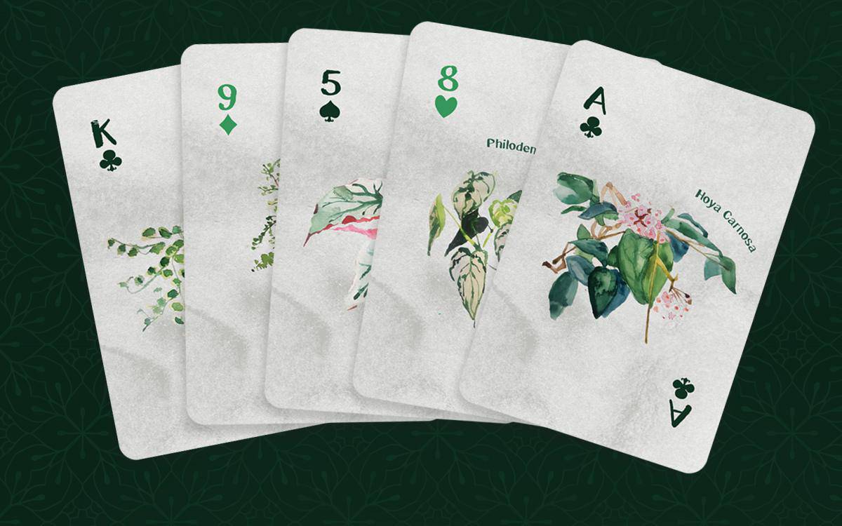 announcing the ultimate deck of floral playing cards - yhmag