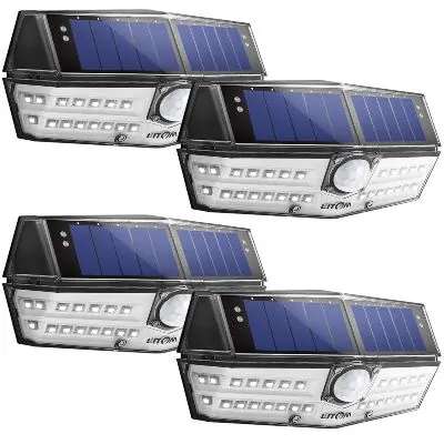 best wide angle solar lights