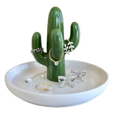 cactus jewelry holder