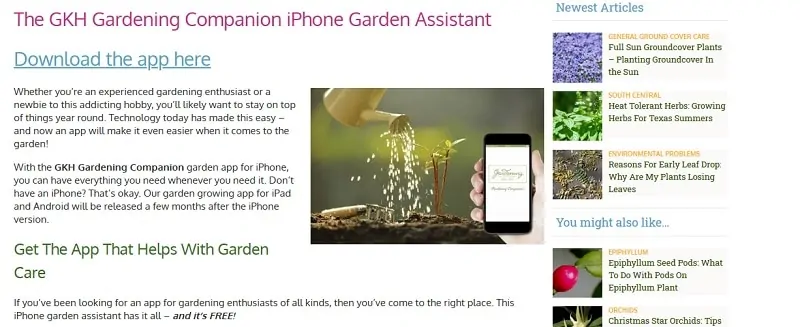 Gardening Companion - Gardening App